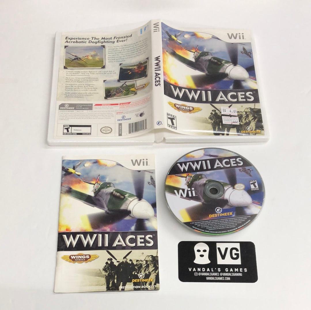 Wii - WWII Aces Nintendo Wii Complete #111