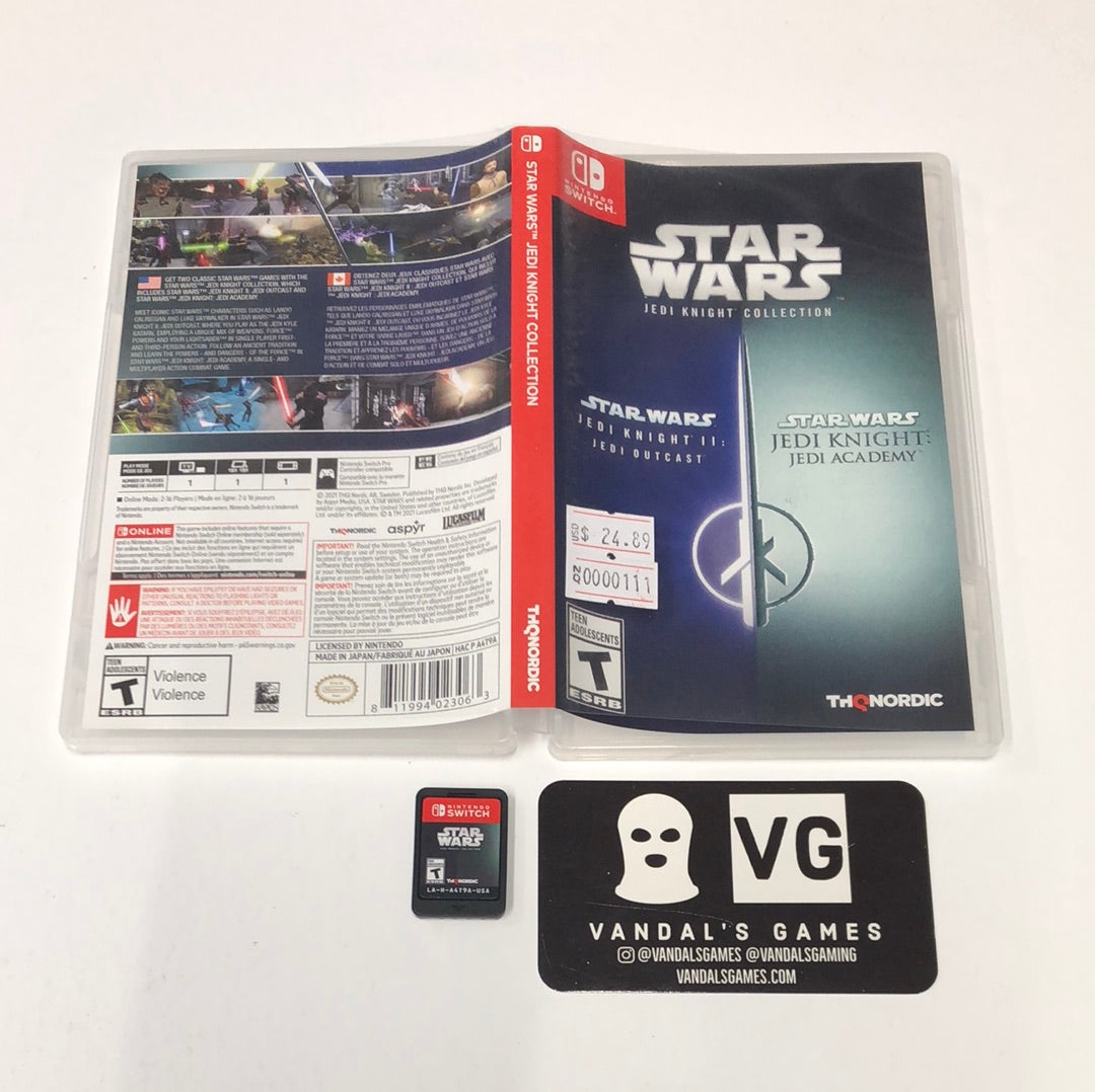 Switch - Star Wars Jedi Knight Collection Nintendo Switch W/ Case #111
