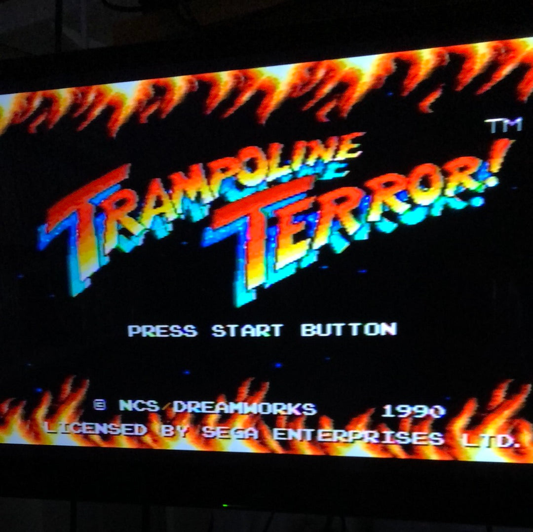 Genesis - Trampoline Terror! Sega Genesis Complete #1026