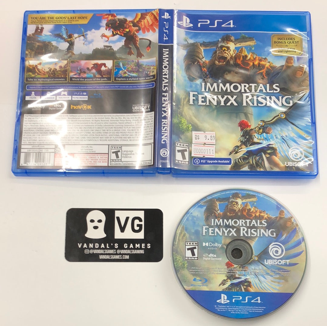 Ps4 - Immortal Fenyx Rising Sony PlayStation 4 With Case #111
