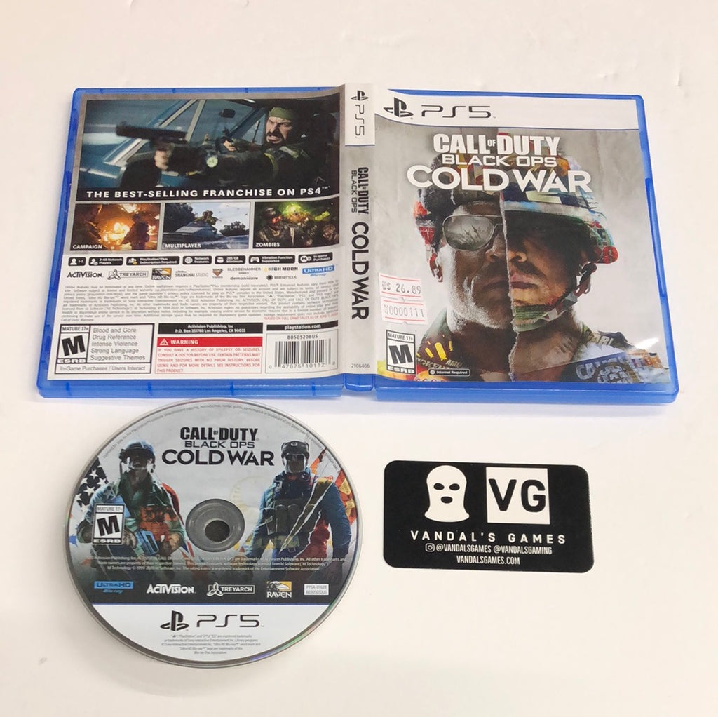 Call of Duty: Black Ops - Cold War Playstation 5 PS5 Used
