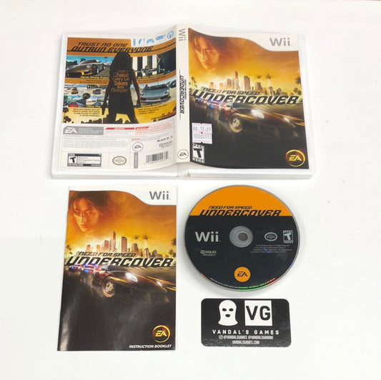 Wii - Need for Speed Undercover Nintendo Wii Complete #111
