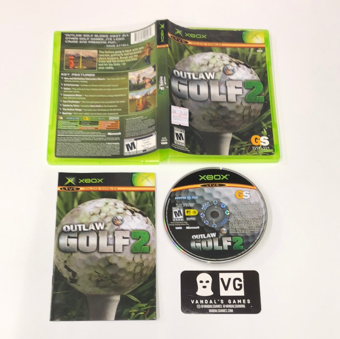 Xbox - Outlaw Golf 2 Microsoft Xbox Complete #111