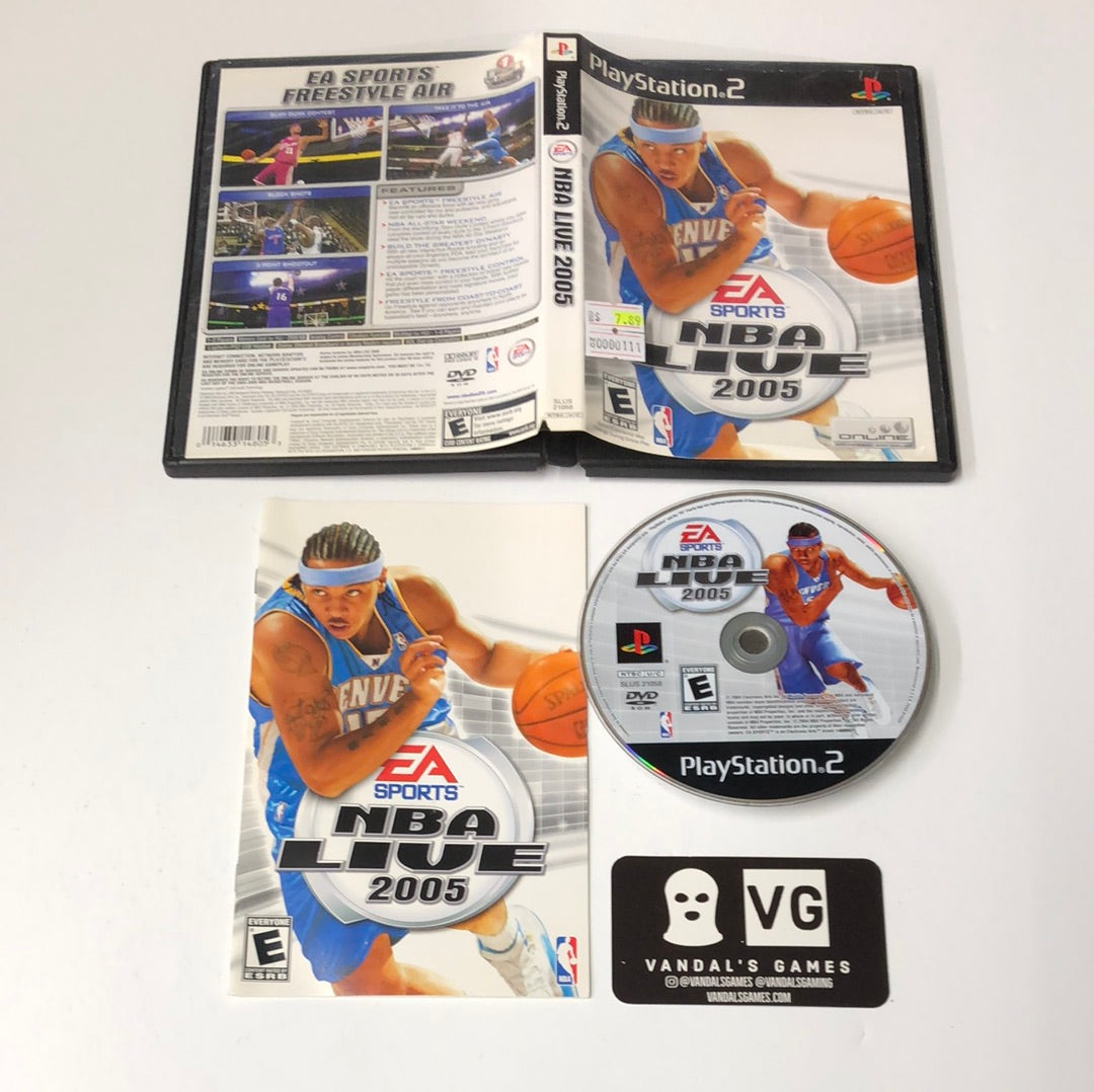 Ps2 - NBA Live 2005 Sony PlayStation 2 Complete #111