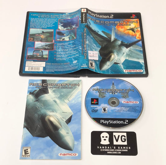 Ps2 - Ace Combat 04 Shattered Skies Sony PlayStation 2 Complete #111