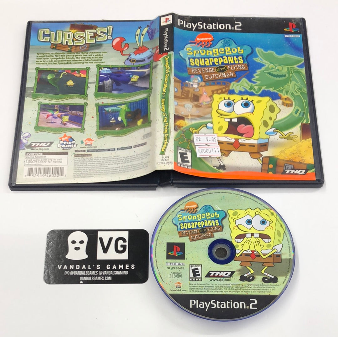 Ps2 - Spongebob Squarepants Revenge Flying Dutchman PlayStation 2 w/ Case #111