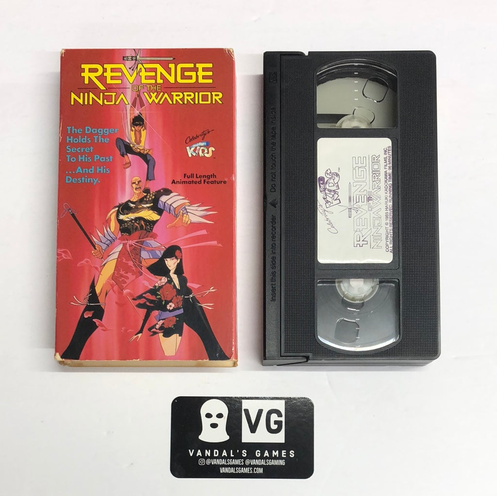 VHS - Revenge of the Ninja Warrior #1786 – vandalsgaming