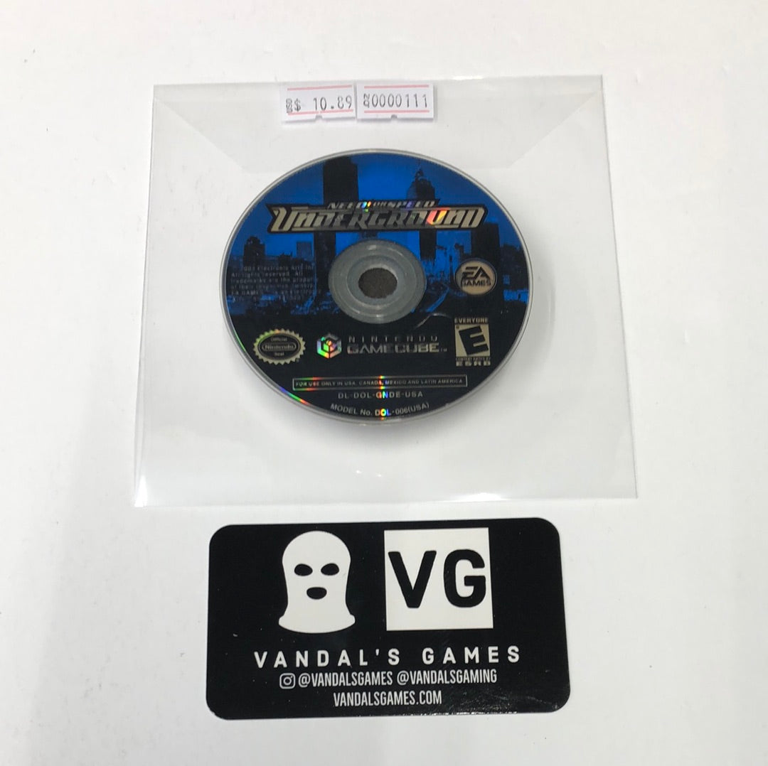 Gamecube - Need for Speed Underground Nintendo Gamecube Disc Only #111