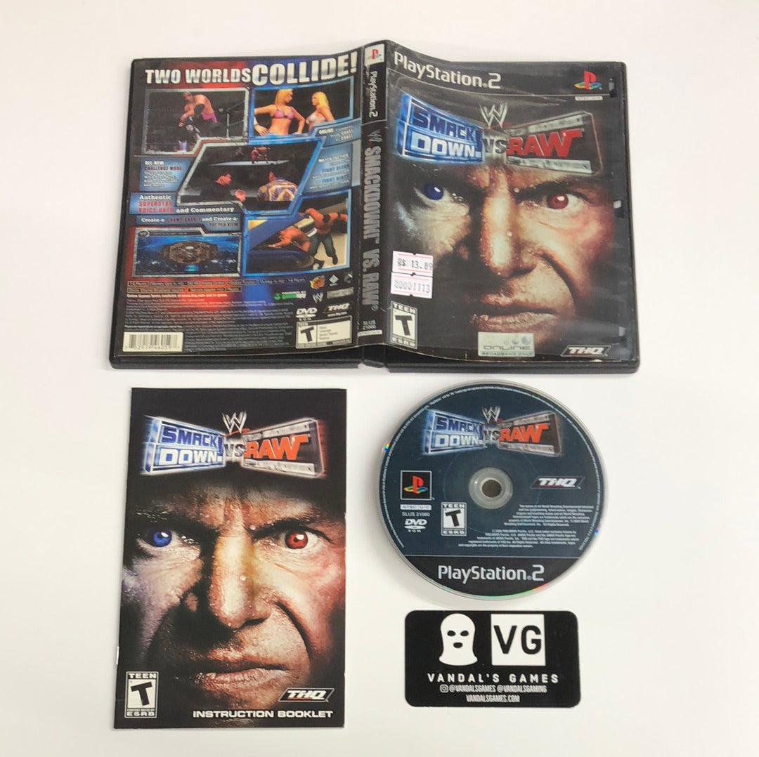 Ps2 - WWE Smackdown vs Raw Sony PlayStation 2 Complete #111