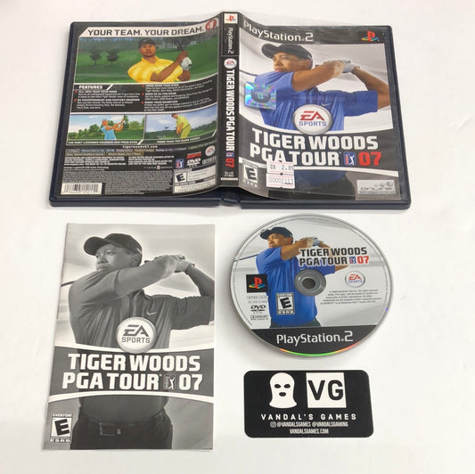 Ps2 - Tiger Woods PGA Tour 07 Sony PlayStation 2 Complete #111