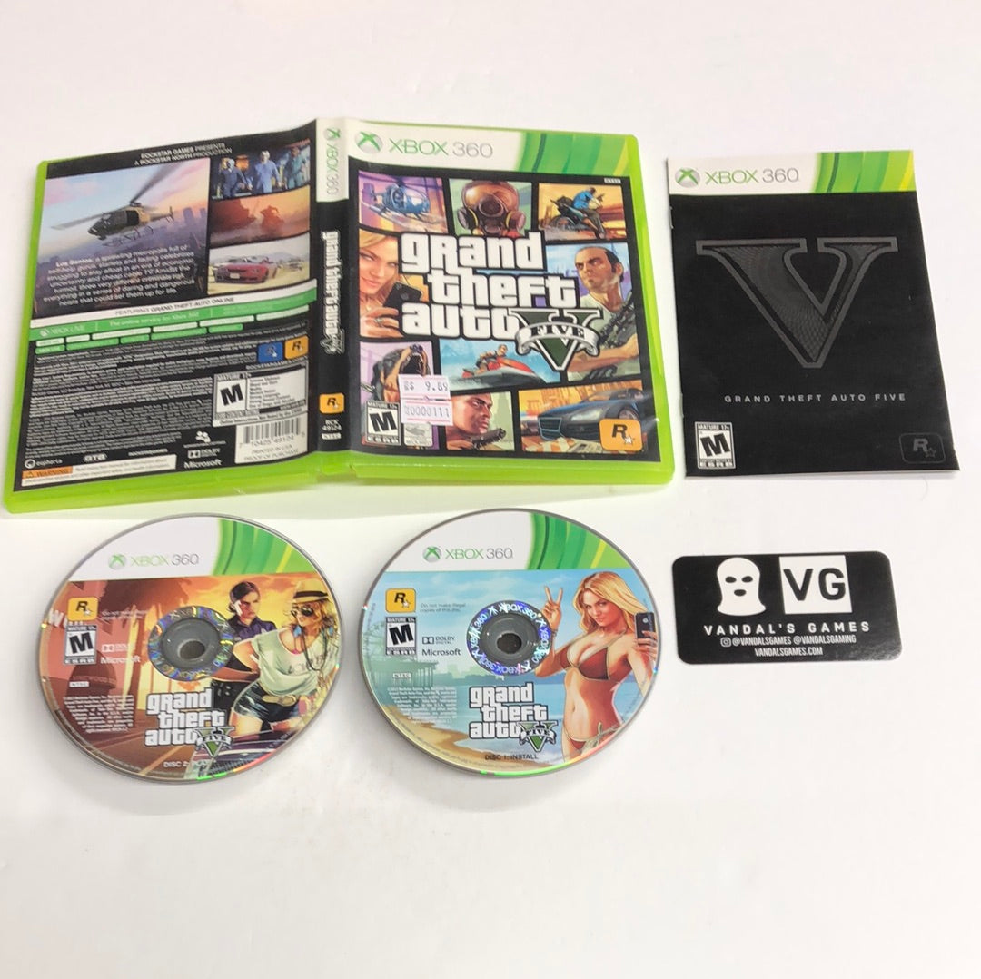 Xbox 360 - Grand Theft Auto V Microsoft Xbox 360 Complete #111