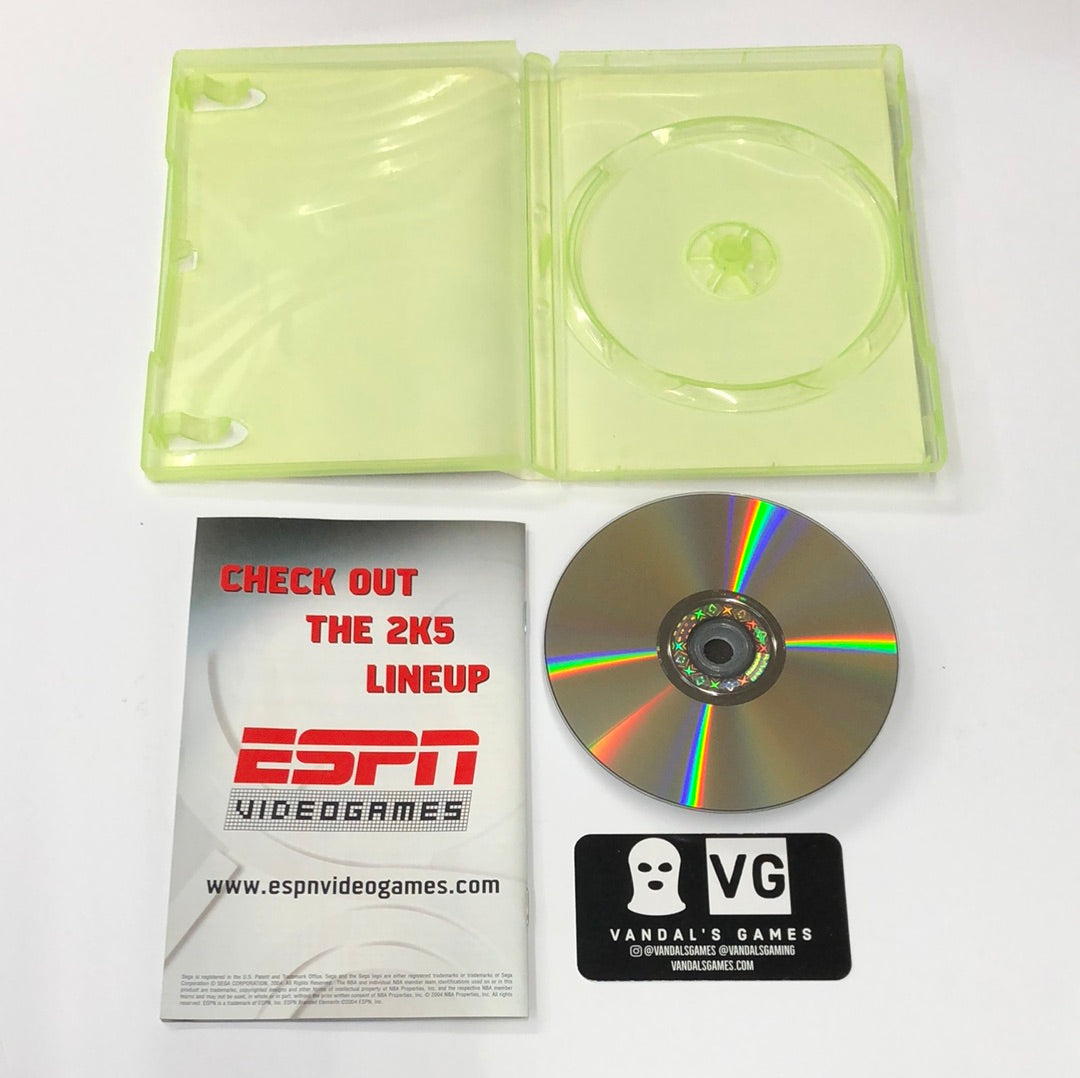 Xbox - ESPN NBA 2k5 Microsoft Xbox Complete #111 – vandalsgaming
