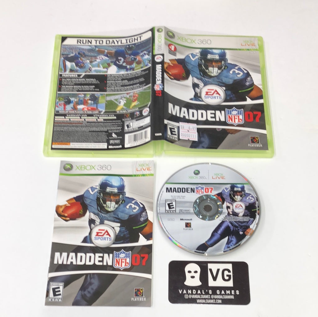 Xbox 360 - Madden NFL 09 Microsoft Xbox 360 Complete #111