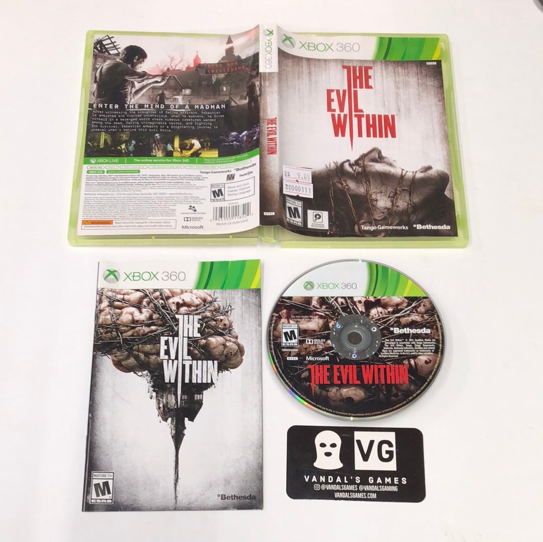 Xbox 360 - The Evil Within Microsoft Xbox 360 Complete #111