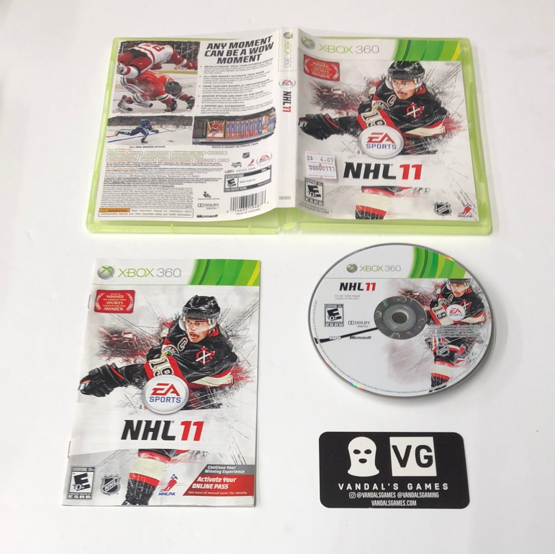 Xbox 360 - NHL 11 Microsoft Xbox 360 Complete #111