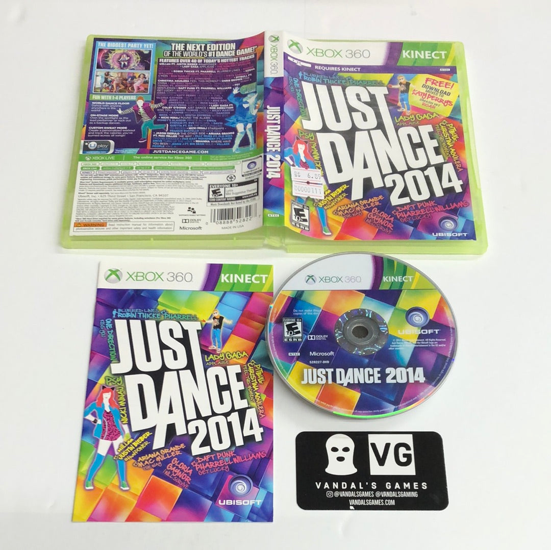 Xbox 360 - Just Dance 2014 Microsoft Xbox 360 Complete #111
