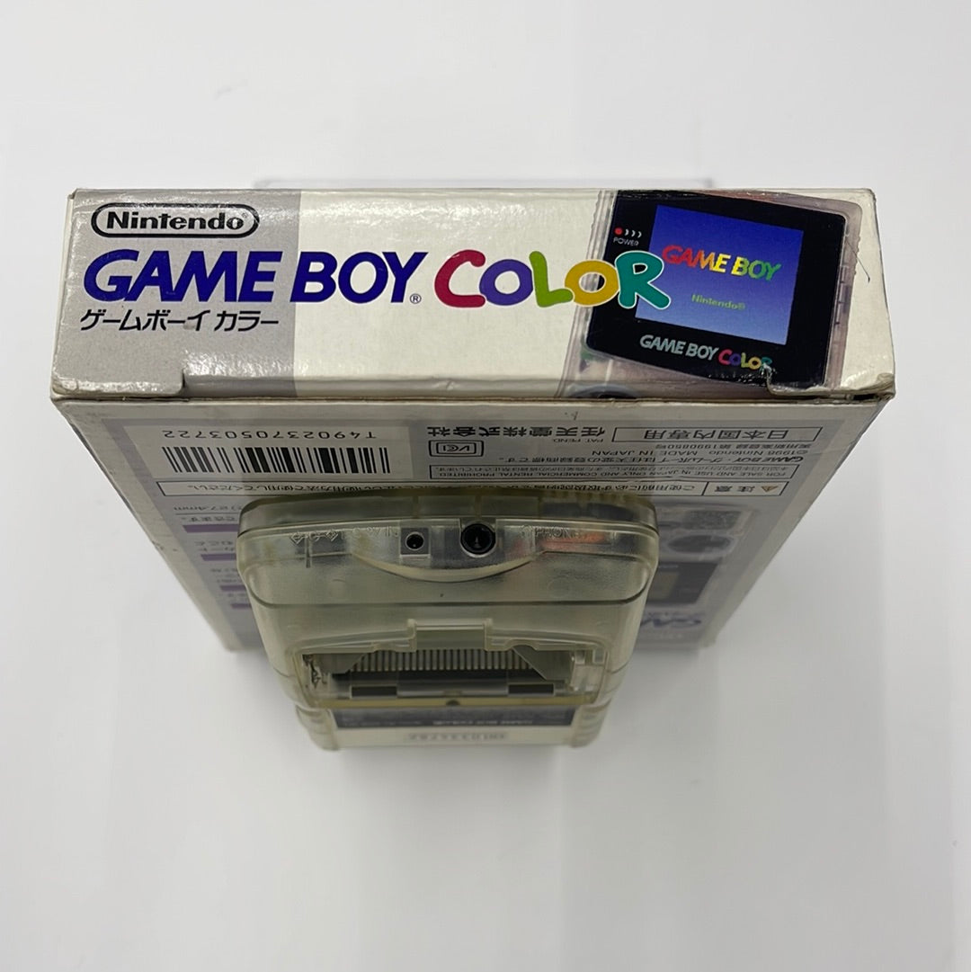 Nintendo Gameboy Game Boy Color Console (Clear) 