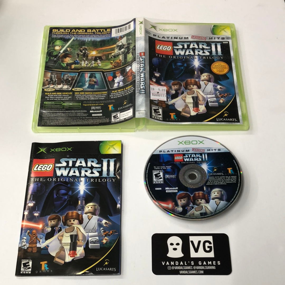 Xbox - Lego Star Wars II the Original Trilogy Platinum Hits Microsoft Complete #111