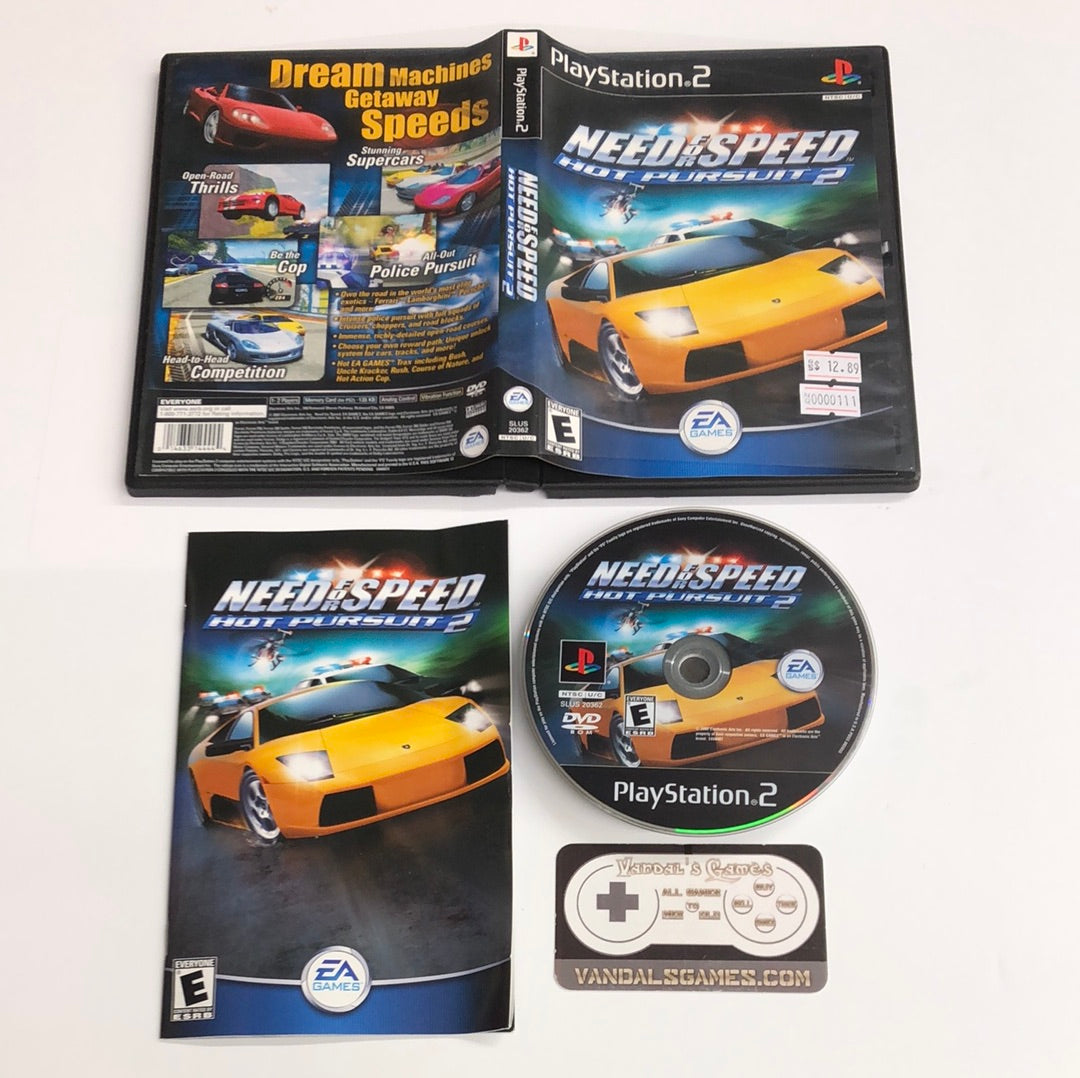 Ps2 - Need for Speed Hot Pursuit 2 Sony PlayStation 2 Complete #111