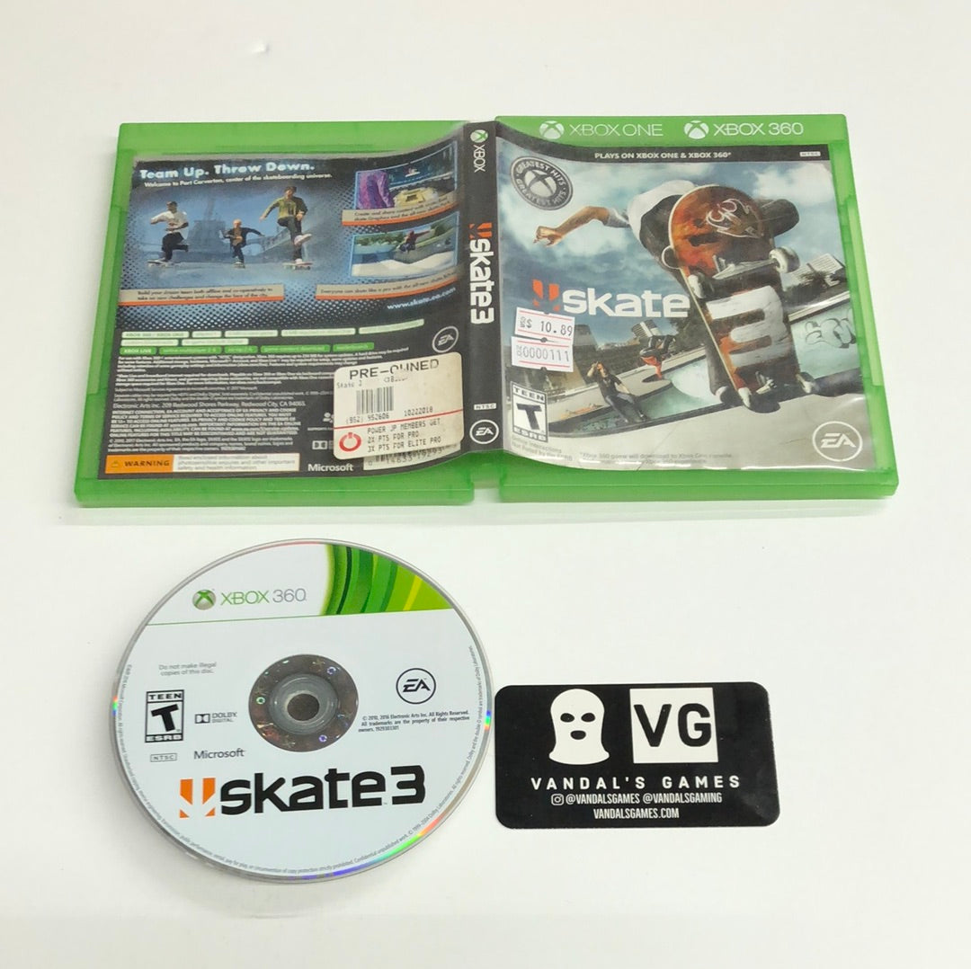 Xbox 360 - Skate 3 Microsoft Xbox One Case #111