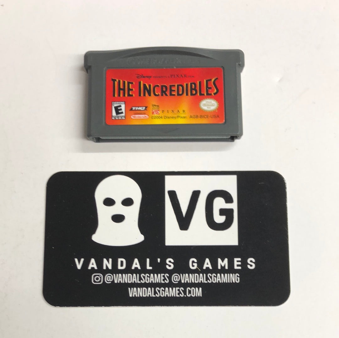 GBA - The Incredibles Nintendo Gameboy Advance Cart Only #111