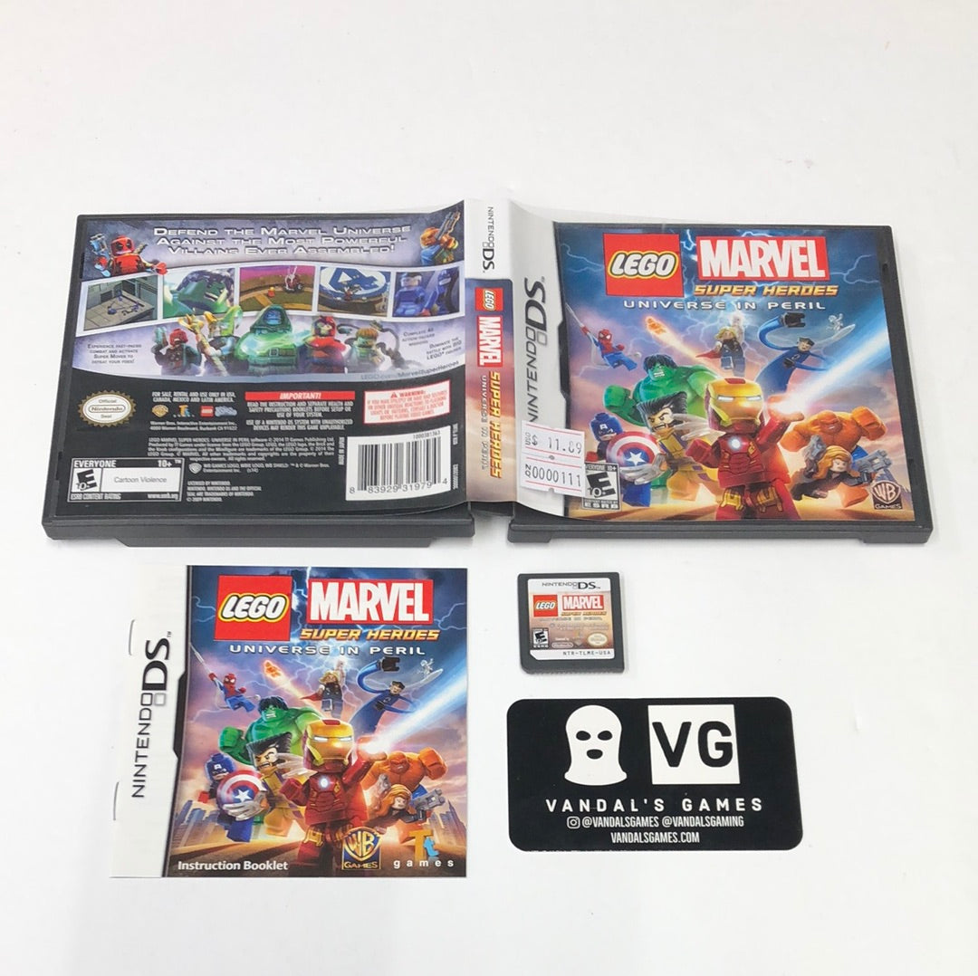 Ds - Lego Marvel Super Heroes Universe in Peril Nintendo Ds Complete #111