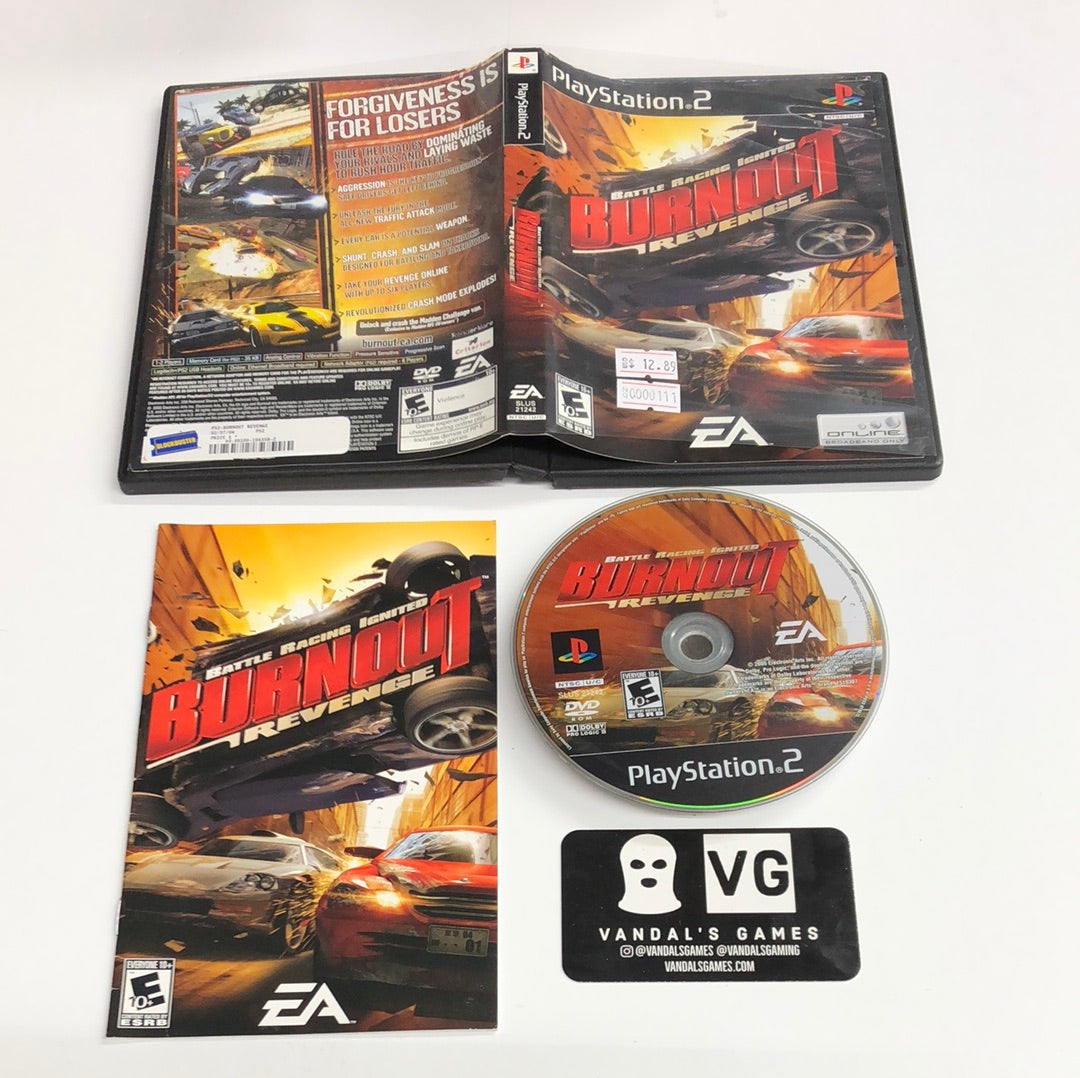 Ps2 - Burnout Revenge Sony PlayStation 2 Complete #111