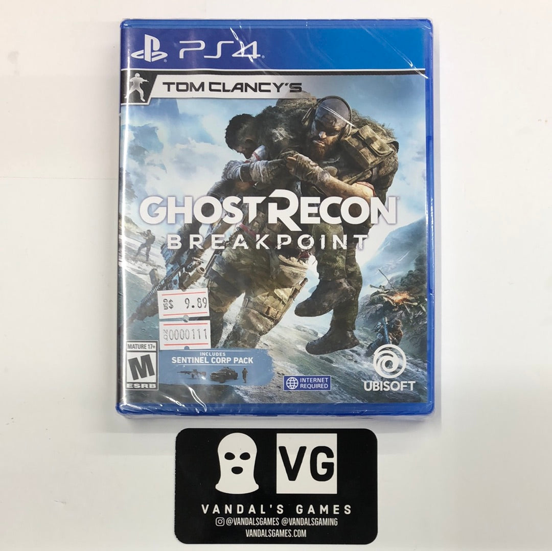 Ps4 - Tom Clancy's Ghost Recon Breakpoint Sony PlayStation 4 Brand New #111