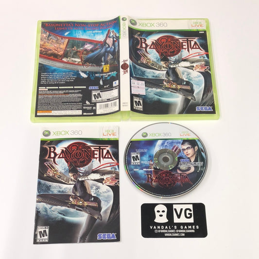 Xbox 360 - Bayonetta Microsoft Xbox 360 Complete #111