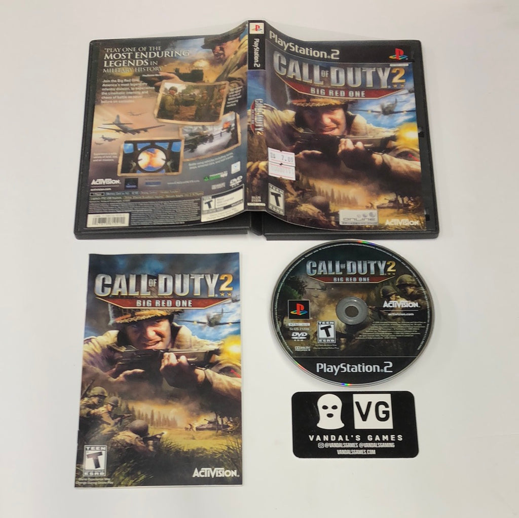 Call of Duty 2: Big Red One Sony PlayStation 2 Video Game PS2 - Gandorion  Games