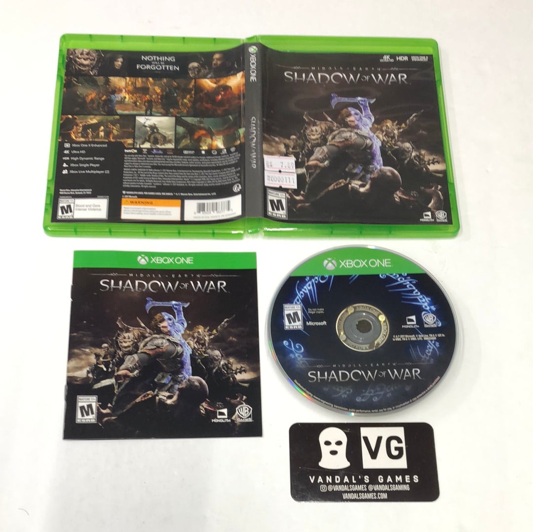 Xbox One - Middle Earth Shadow of War Microsoft Xbox One Complete #111