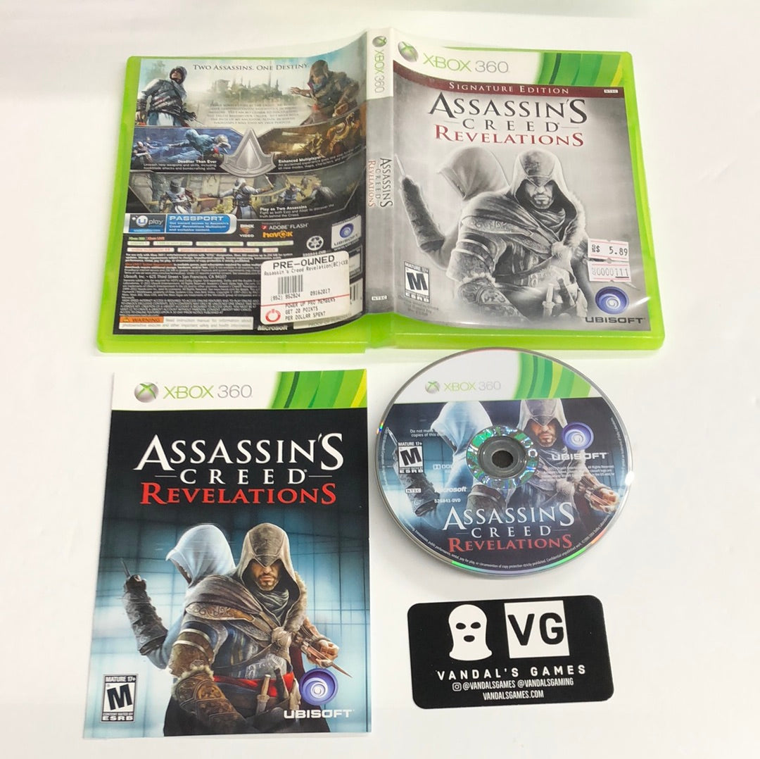 Xbox 360 - Assassin's Creed Revelations Signature Edition Xbox 360 Complete #111