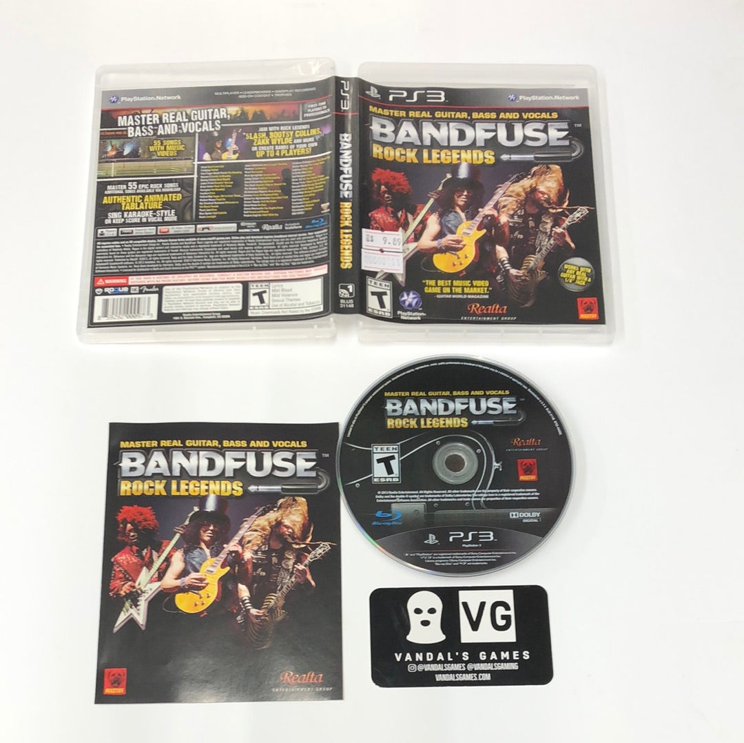 Ps3 - Bandfuse Rock Legends Sony PlayStation 3 Complete #111