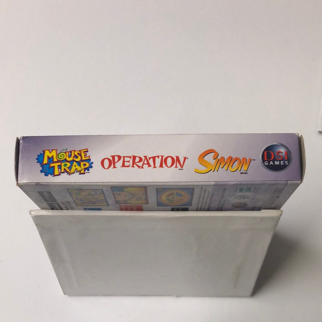 GBA - Mouse Trap / Operation / Simon Nintendo Gameboy Advance Complete #1424