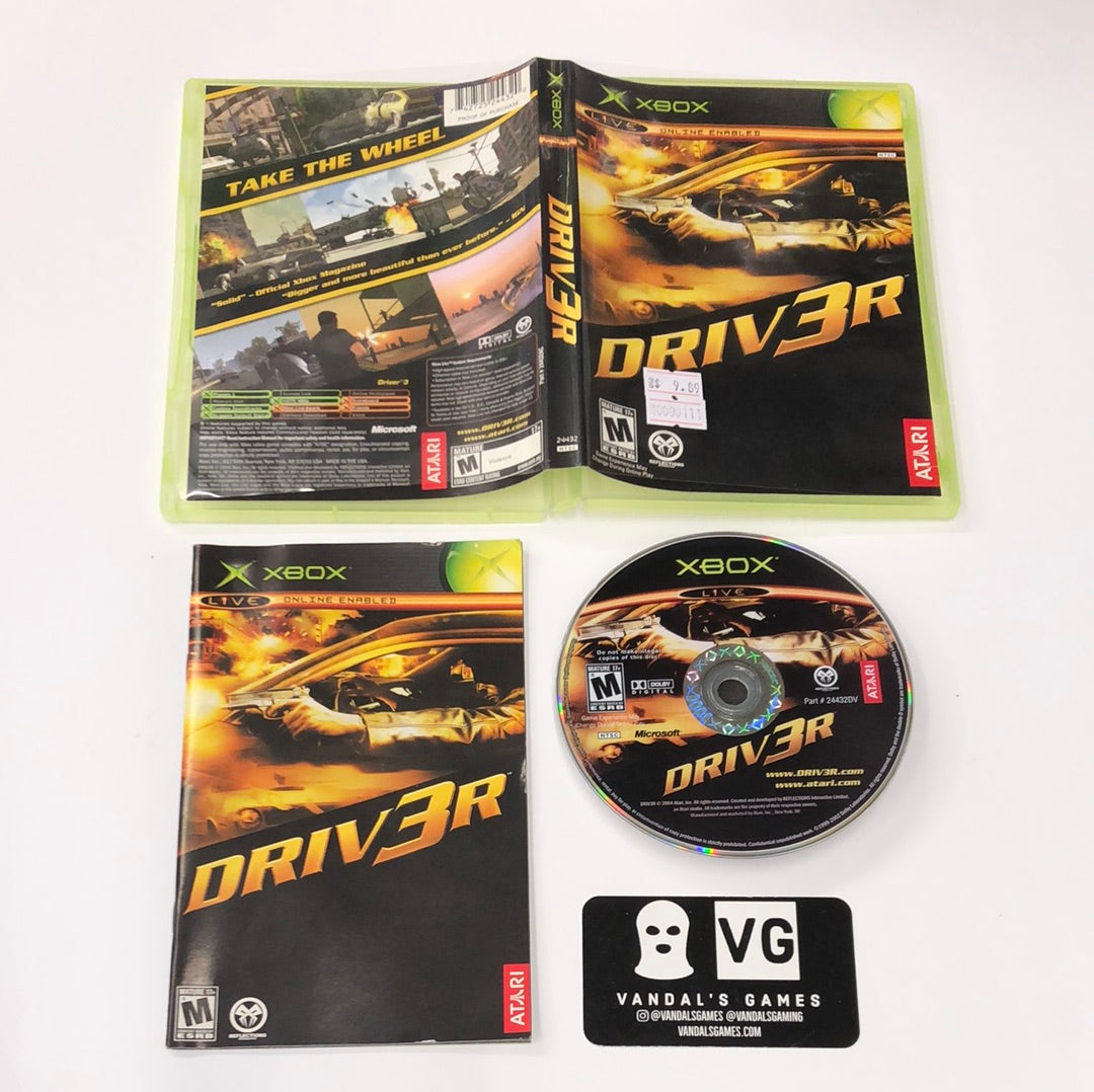Xbox - Driv3r Microsoft Xbox Complete #111