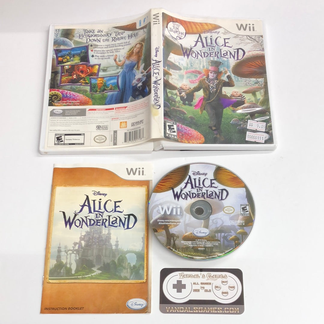 Wii - Alice in Wonderland Nintendo Wii Complete #111