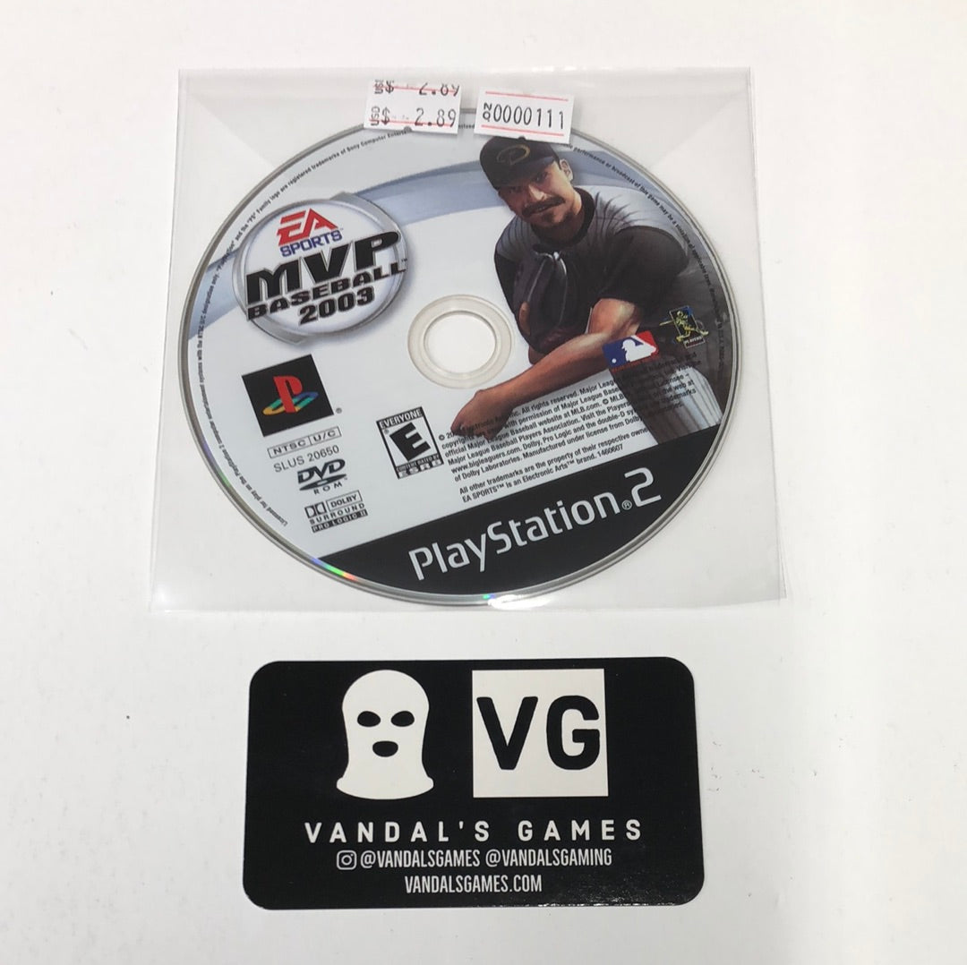 Ps2 - MVP Baseball 2003 Sony PlayStation 2 Disc Only #111