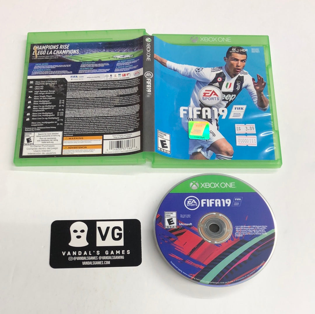 Xbox One - Fifa Soccer 19 Microsoft Xbox One W/ Case #111