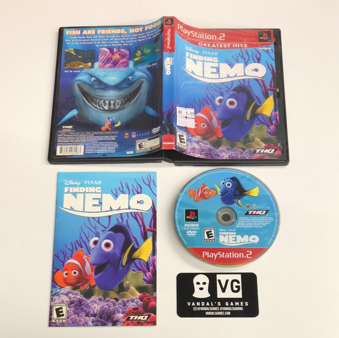 Ps2 - Finding Nemo Greatest Hits Sony PlayStation 2 Complete #111
