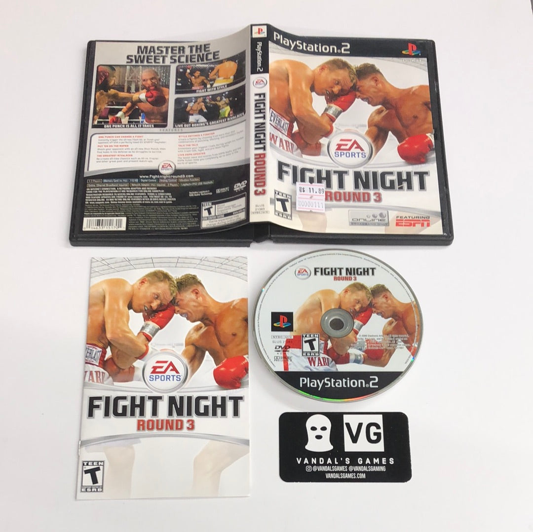 Ps2 - Fight Night Round 3 Sony PlayStation 2 Complete #111