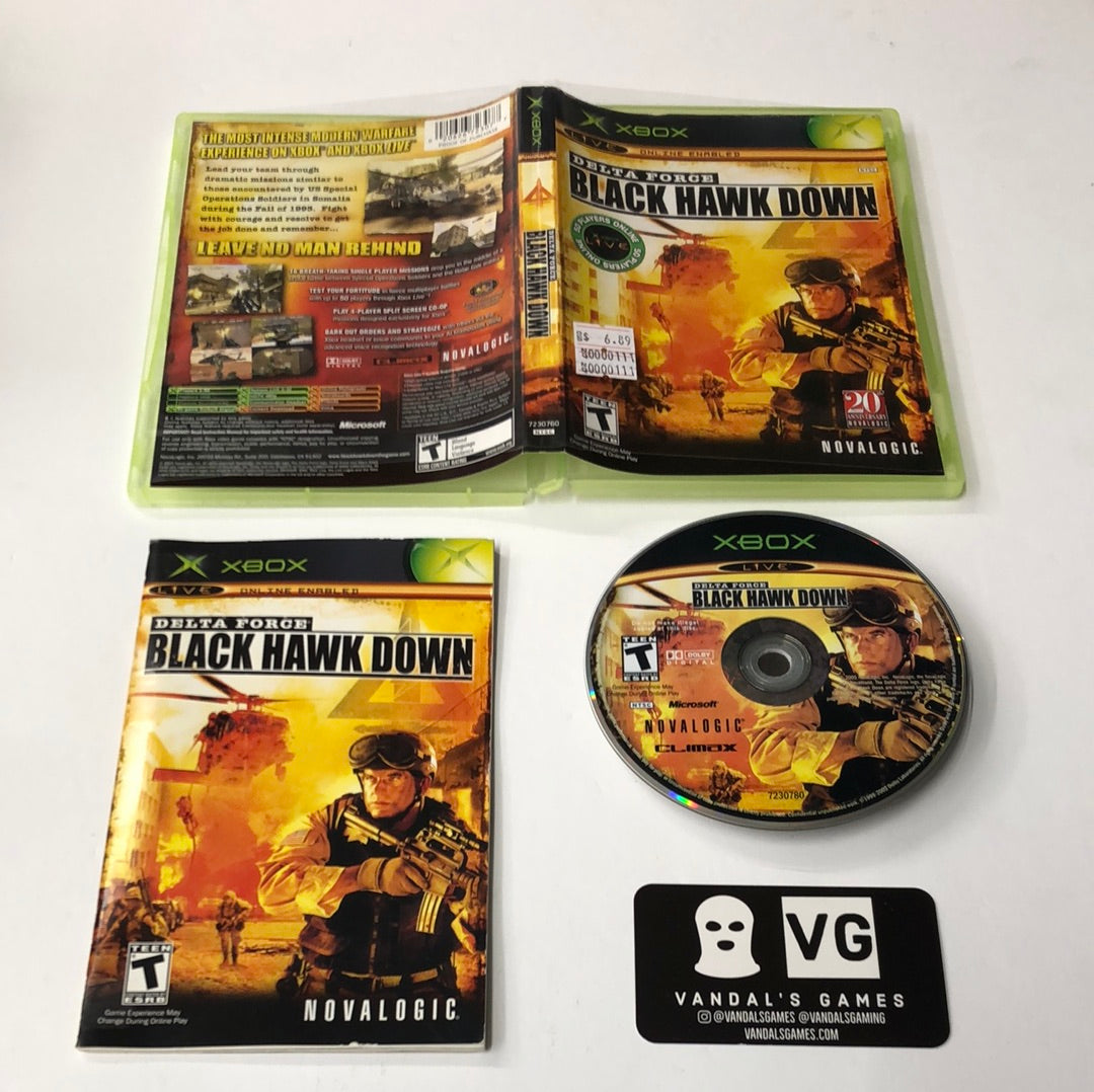 Xbox - Delta Force Black Hawk Down Microsoft Xbox Complete #111