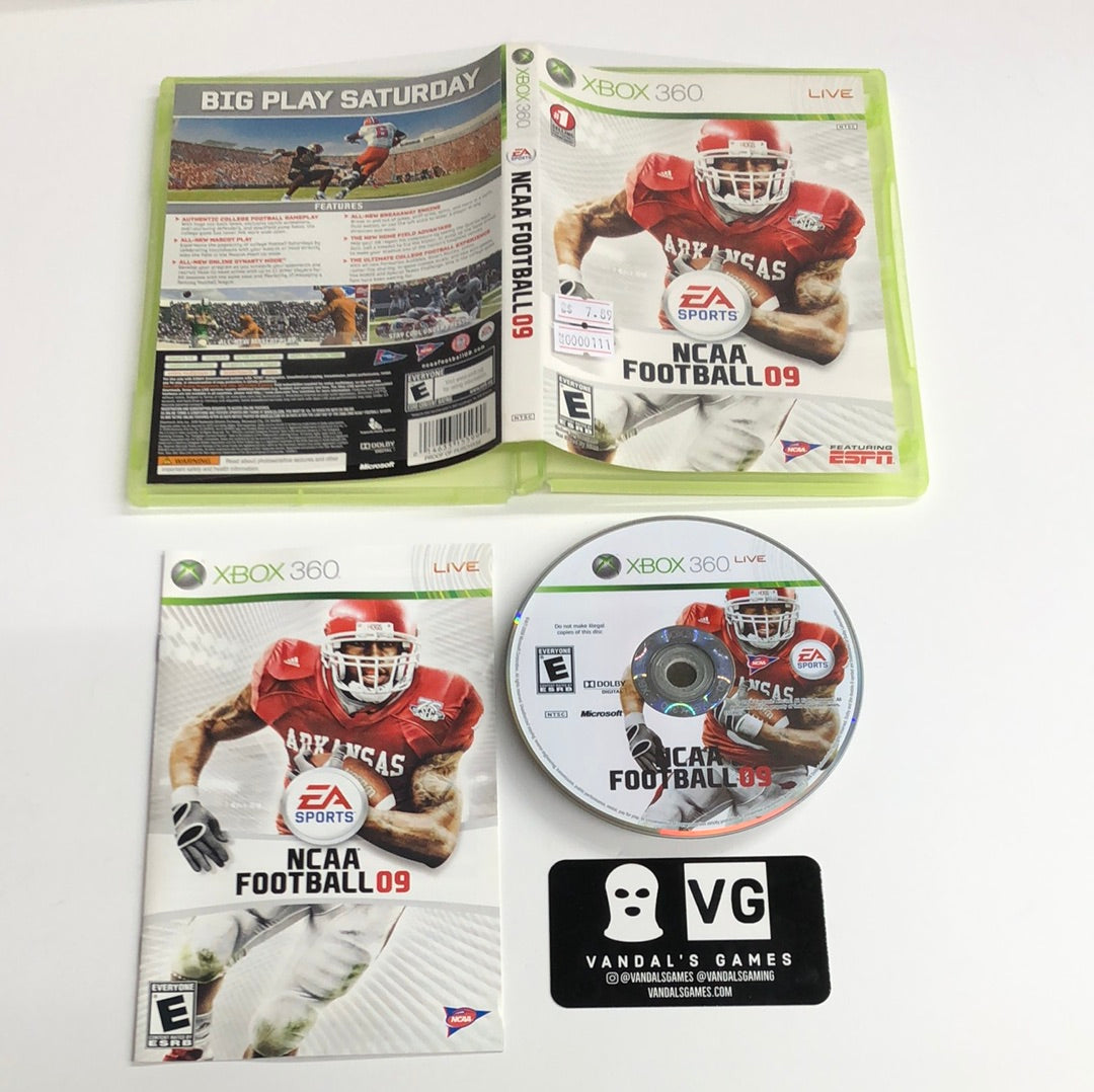 Xbox 360 - NCAA Football 09 Microsoft Xbox 360 Complete #111