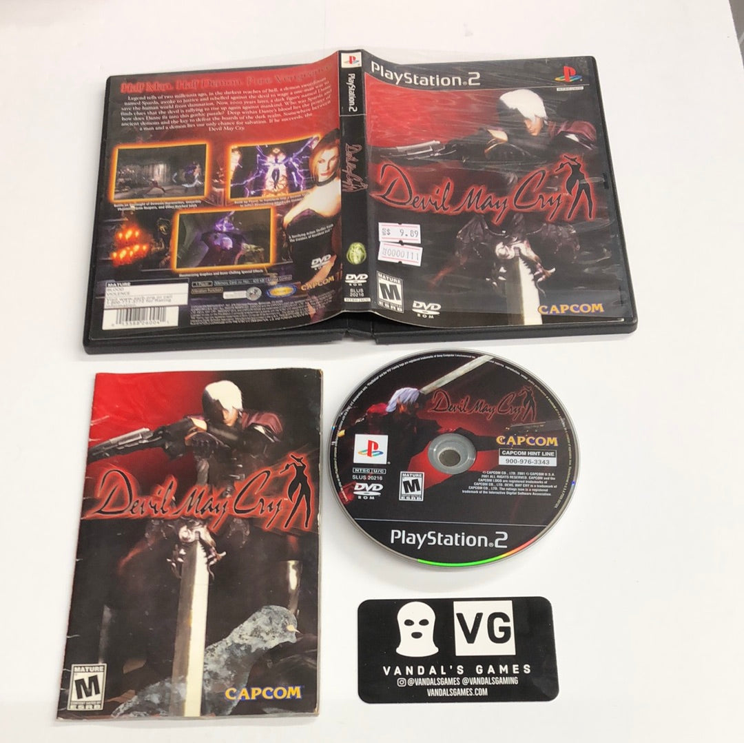 Ps2 - Devil May Cry Sony PlayStation 2 Complete #111