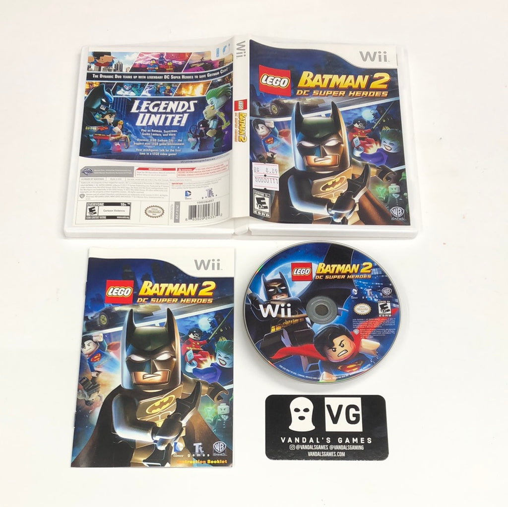 Equipo de juegos Museo Guggenheim gloria Wii - Lego Batman 2 Nintendo Wii Complete #111 – vandalsgaming
