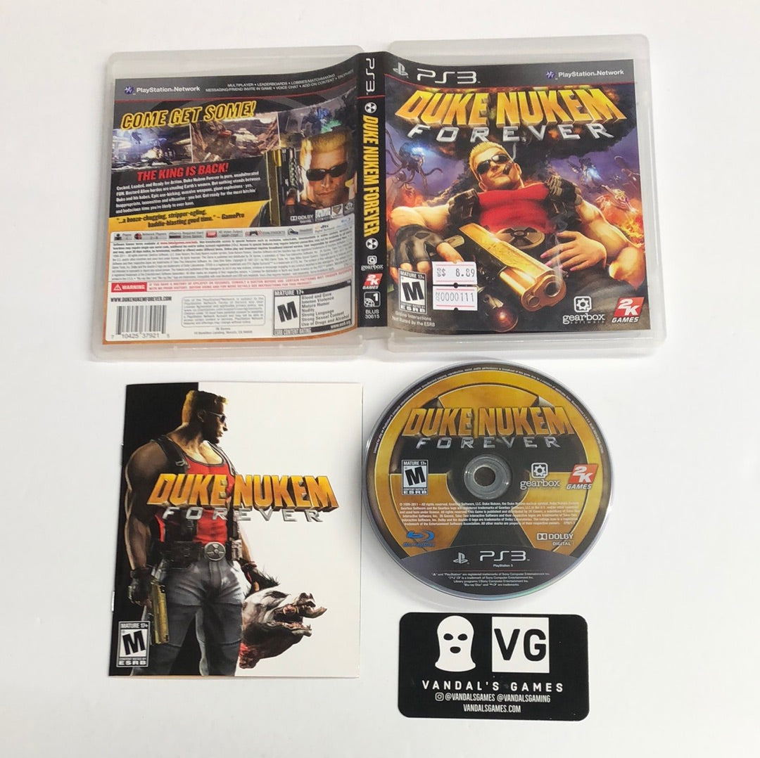 Ps3 - Duke Nukem Forever Sony PlayStation 3 Complete #111