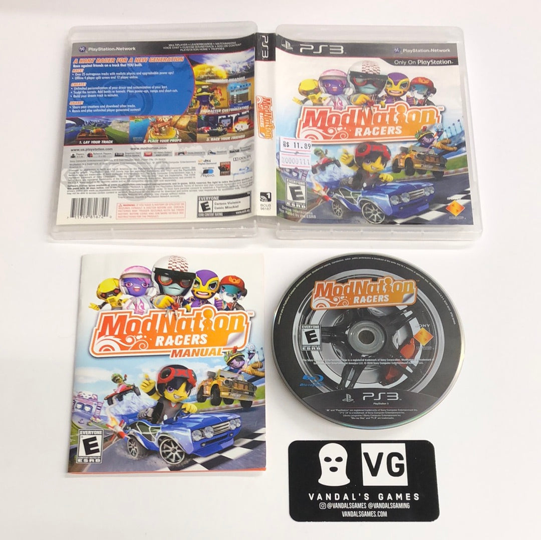 Ps3 - Modnation Racers Sony PlayStation 3 Complete #111