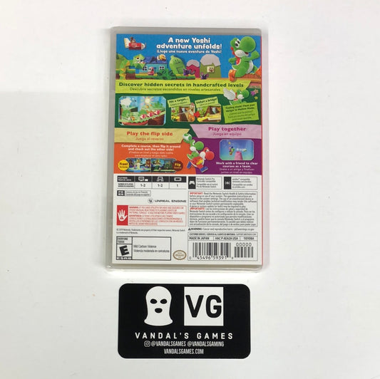 Switch - Yoshi's Crafted World Nintendo Switch Brand New #111