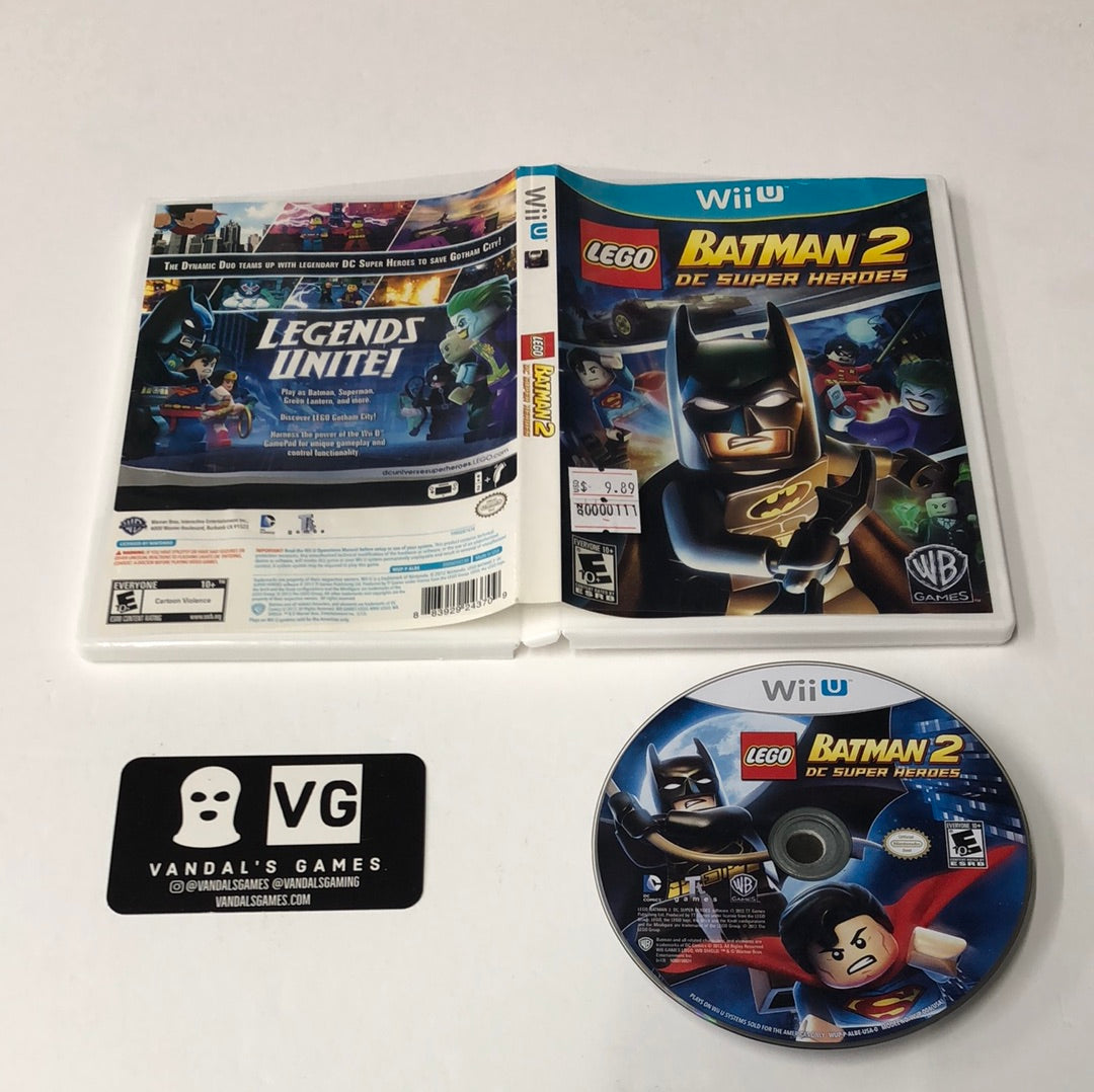 Wii U - Lego Batman 2 DC Super Heroes Nintendo Wii U W/ Case #111