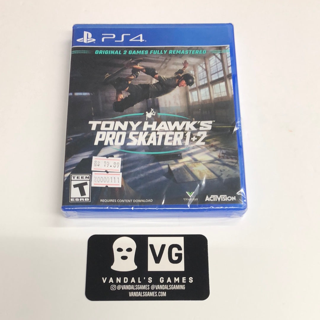 Ps4 - Tony Hawk's Pro Skater 1+2 Sony PlayStation 4 Brand New #111