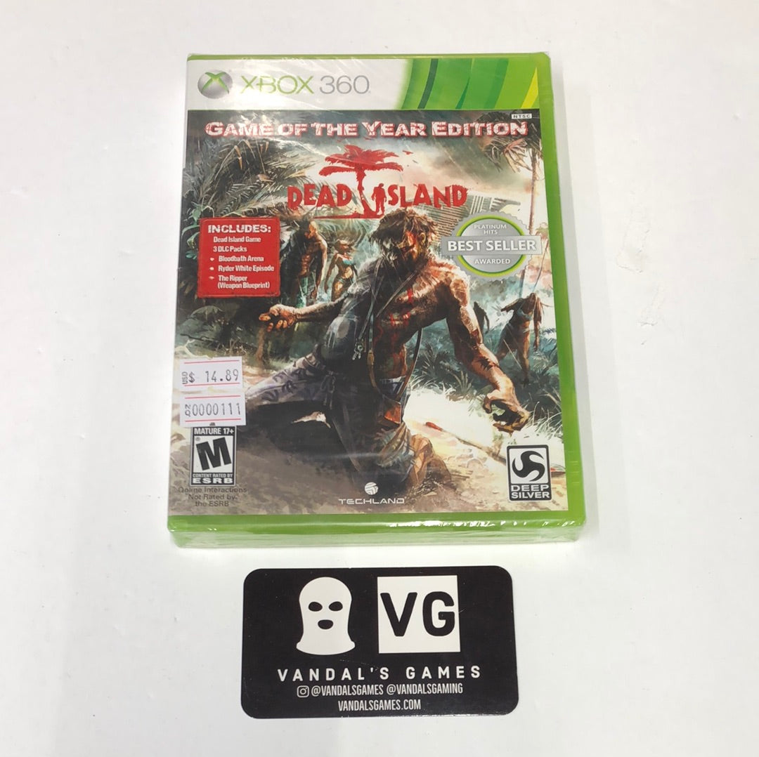 Xbox 360 - Dead Island Game of the Year Edition Microsoft Xbox 360 Brand New #111